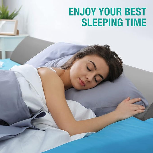 Vekkia Cal King Wedge Pillow Headboard/Bed Wedge Pillow for Headboard/Bed Gap Filler/Headboard Pillow,Pillow Wedge for Headboard Gap(0-6"),Stop Loosing Your Pillows,Phone(Gray 72"x10"x6")