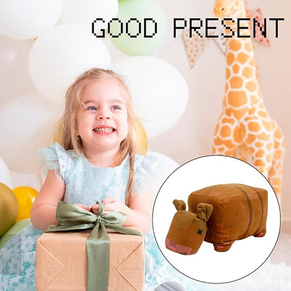 Plush Armadillo Plush Stuffed Toy Soft Throw Pillow Decorations for Video Game Fans, Kids Birthday Party Favor Preferred Gift for Holidays