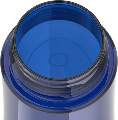 THERMOS FUNTAINER 16 Ounce Plastic Hydration Bottle with Spout, Blueberry