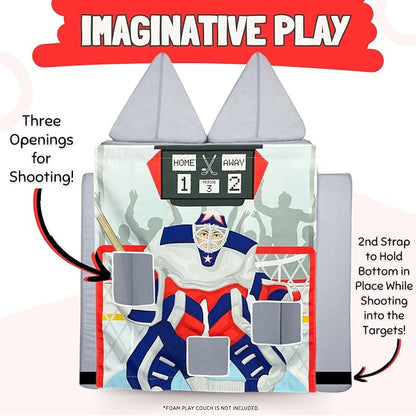 Play Panel for Childrens Foam Sofa Kids Couch (Hockey)
