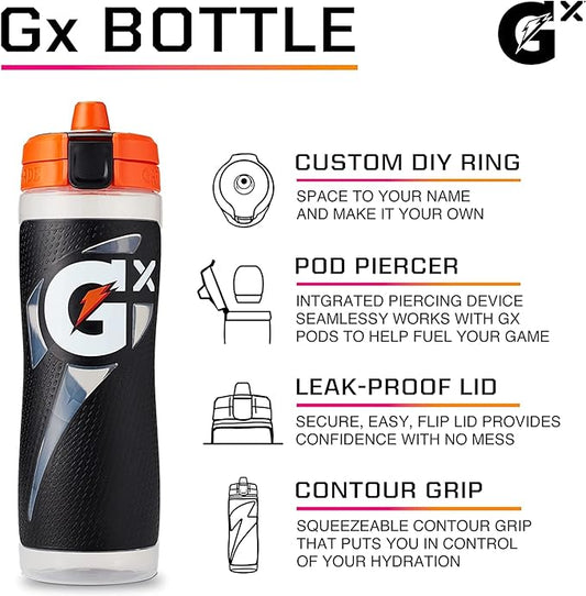 Gatorade Gx, Marble White, 30 Oz