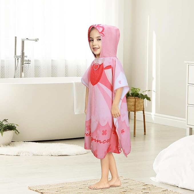 Kids Beach Towels Baby Towels with Hood Toddler Pool Towel Large Bath Towels for Boys and Girls for Travel Shower Swimming