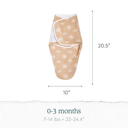 aden + anais, Cotton Knit Baby Wrap, Newborn Wearable Swaddle Blanket, 3 Pack, Multicolor Harry Potter, 0-3 Months