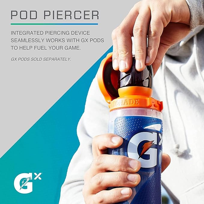 Gatorade Gx Bottle, Momentum Neon Blue