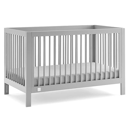GAP babyGap Charlie 6-in-1 Convertible Crib - Greenguard Gold Certified, Grey