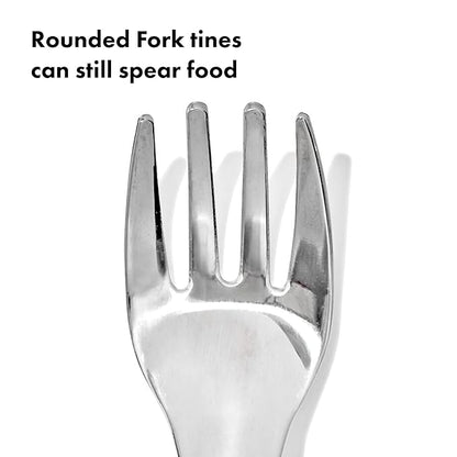 OXO Tot On-The-Go Fork and Spoon Set - Opal