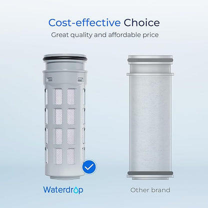 Waterdrop Replacement for Brita® Stream Pitcher Water Filter, Brita® OB05 Filter Pitchers and Dispensers, Pour Through Filters, Upgraded 7-stage Filters, Lasts 2 Months, Pack of 4