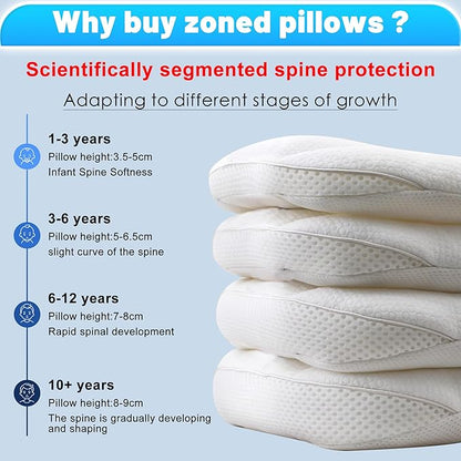Toddler Pillow for Sleeping 3-6 Year Old