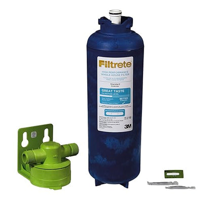 Filtrete High Performance Whole House Sanitary Quick-Change Filter System 4WH-QCTO-S01, Large Capacity