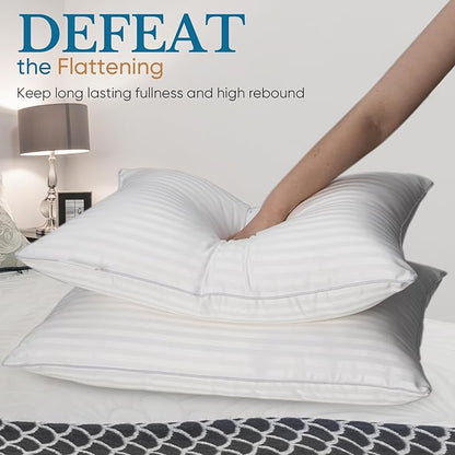 BP3 Bed Pillow, King (Pack of 2), White