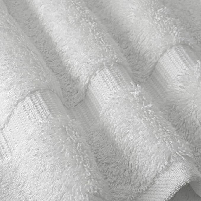 Chakir Turkish Linens | Hotel & Spa Quality 100% Cotton Premium Turkish Towels | Soft & Absorbent (12-Piece Washcloths, White)