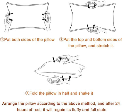 BEDSUM 2 Pack Tiny Pillows, 11"x7" Microfiber Mini Pillows for Travel, Dogs, Cats, Soft and Machine Washable Small Pillows for Neck, Wrist, and Knee Comfort, Pink