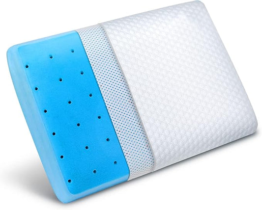 inight Cooling Pillow, Cooling Gel Pillow Memory Foam, Cooling Pillows for Side Sleepers & Back Sleepers Pillow, Cool Gel Pillows for Sleeping, Oeko-TEX & CertiPUR-US Pillow Standard Size
