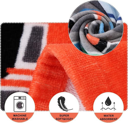 Wowelife Hooded Towels for Kids, Kids Beach Towels for Toddlers, Car Poncho Towel Wrap for Boys, 100% Cotton Kids Towel, Swimming Towels for Kids, Hooded Beach Towel
