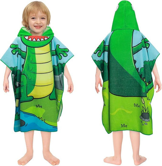 Kids Beach Towels Baby Towels with Hood Toddler Pool Towel Large Bath Towels for Boys and Girls for Travel Shower Swimming