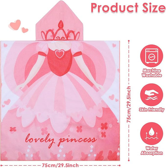 Kids Beach Towels Baby Towels with Hood Toddler Pool Towel Large Bath Towels for Boys and Girls for Travel Shower Swimming