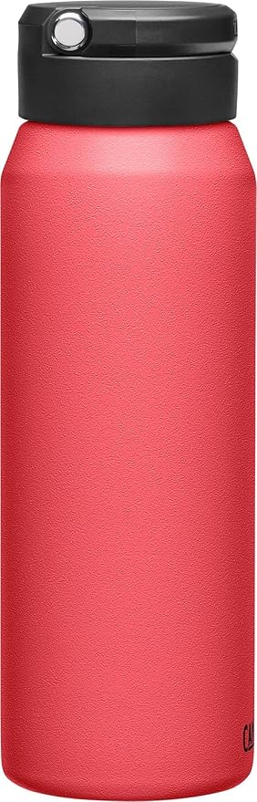 CamelBak Fit Cap Vacuum Stainless Insulated Water Bottle - 32oz, Wild Strawberry