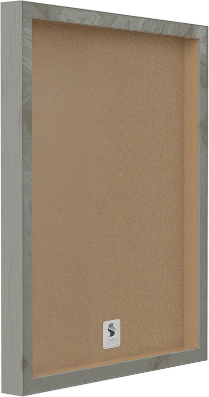 Stupell Industries Kitchen Conversion Chart Neutral Word, Design by Artist Daphne Polselli Wall Art, 11x14, Grey Framed
