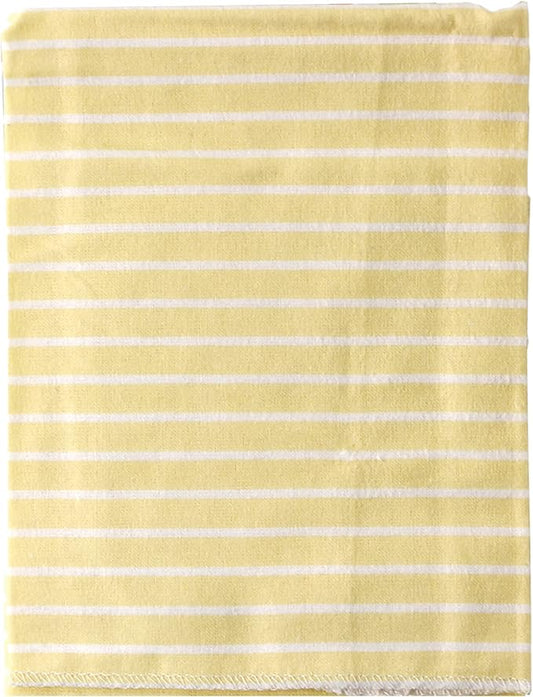 Luvable Friends Unisex Baby Cotton Flannel Receiving Blankets, Yellow, One Size