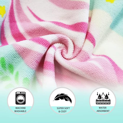 NovForth Bath Towel for Toddler Boys, Pool Hooded Towel for Kids, Hooded Bath Beach Towel Poncho for Bath/Pool/Beach Swim Cover