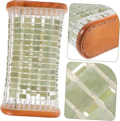 Jade Pillow Flat Pillows for Sleeping Pillows for Bed Sleeping Pillow for Women Home Supplies Hollow Pillow Jade Mat Pillow Room Accessories for Women Small Pillows for Sleeping