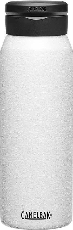 CamelBak Fit Cap Vacuum Stainless Insulated Water Bottle - 32oz, White