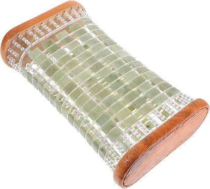 Jade Pillow Flat Pillows for Sleeping Pillows for Bed Sleeping Pillow for Women Home Supplies Hollow Pillow Jade Mat Pillow Room Accessories for Women Small Pillows for Sleeping