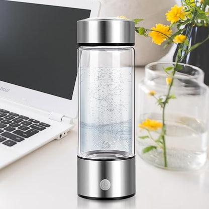 Hydrogen Water Bottle, Hydrogen Bottle, Hydrogen Bottle Water, Hydrogen Water Bottle Glass, Hydrogen Water Bottle Generator 420ml