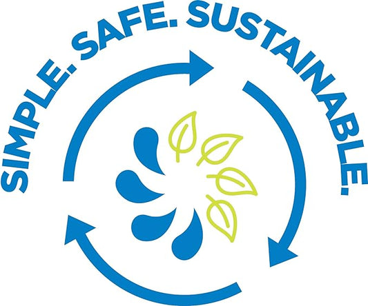Nalgene Sustain Tritan BPA-Free Water Bottle Made with Material Derived from 50% Plastic Waste, 16 OZ, Wide Mouth, Clear