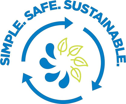 Nalgene Sustain Tritan BPA-Free Water Bottle Made with Material Derived from 50% Plastic Waste, 32 OZ, Wide Mouth, Glow Green
