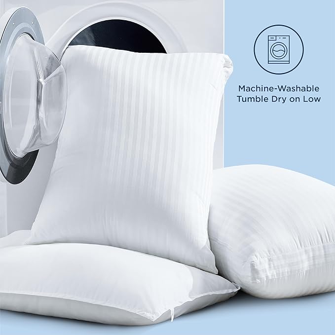 Bedsure Pillows Set of 2 - Fluffy & Soft Adjustable Layer Queen Pillows with Cotton Cover, Luxury Bed Pillows for Sleeping, Firm Pillows for Side, Back, Stomach Sleepers (1, Queen)