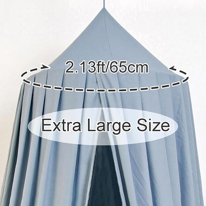 Upgrade Version of Canopy for Kids Bed, Extra Large Canopy for Girls Room Decoration Princess Castle Play Tent Hanging House, Dreamy Canopy for Children Room Reading Nook Canopies