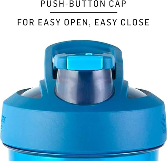 BlenderBottle Strada Shaker Cup Perfect for Protein Shakes and Pre Workout, 24-Ounce, Yellow