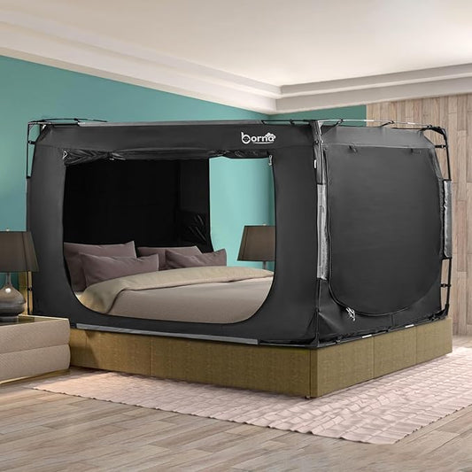 BORNA Bed Tent Bed Canopy Large Size (Mattress Not Included)