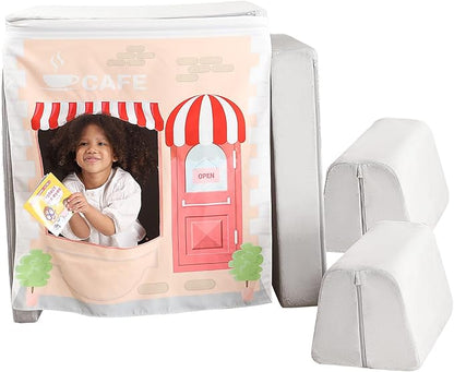 Play Panels for Kids Foam Play Couch, Cafee Shop
