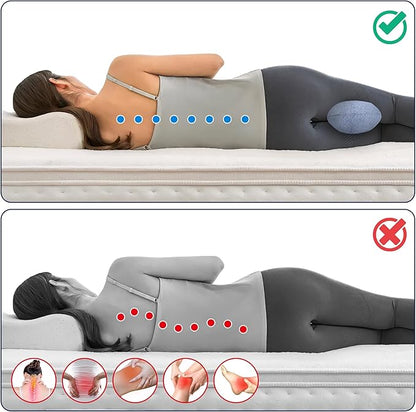 Memory Cotton Slowly Rebound Leg Pillow Legs (Blue)