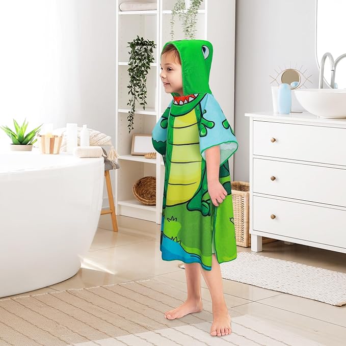 Kids Beach Towels Baby Towels with Hood Toddler Pool Towel Large Bath Towels for Boys and Girls for Travel Shower Swimming