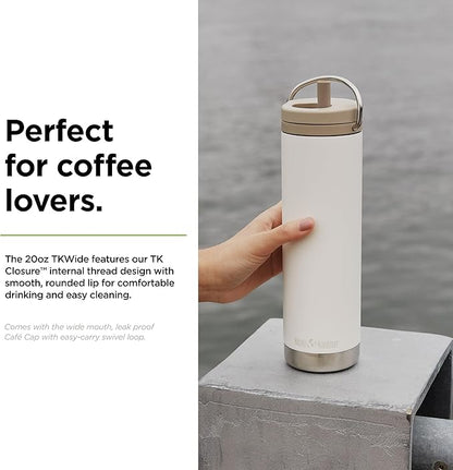 Klean Kanteen TK Wide 20 Oz Tofu