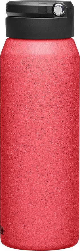 CamelBak Fit Cap Vacuum Stainless Insulated Water Bottle - 32oz, Wild Strawberry
