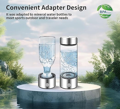 Hydrogen Water Bottle, Premium Hydrogen Water Bottle Generator, Suitable for Home, Travel, Sports and Healthy Gifting