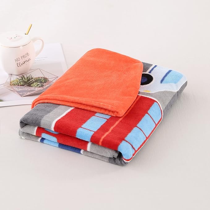 Wowelife Hooded Towels for Kids, Kids Beach Towels for Toddlers, Car Poncho Towel Wrap for Boys, 100% Cotton Kids Towel, Swimming Towels for Kids, Hooded Beach Towel