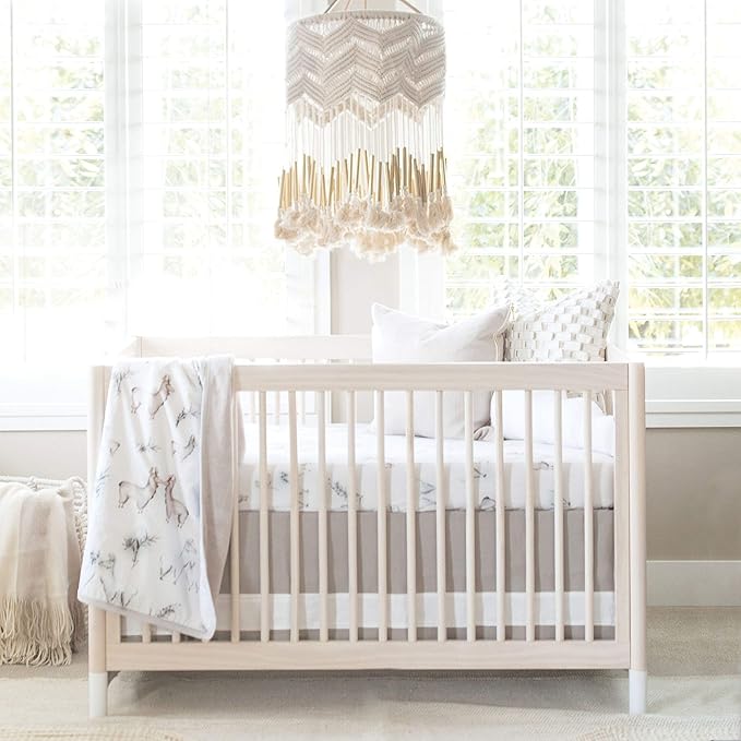 Crib Sheets - Crib Sheets Girl -Crib Sheets Boy - Jersey Sheets - Nursery Bedding - Toddler Bedding Sets for Girls - Toddler Bedding Sets for Boys - Baby Crib Sheets - OILO Studio Crib Sheet Llama