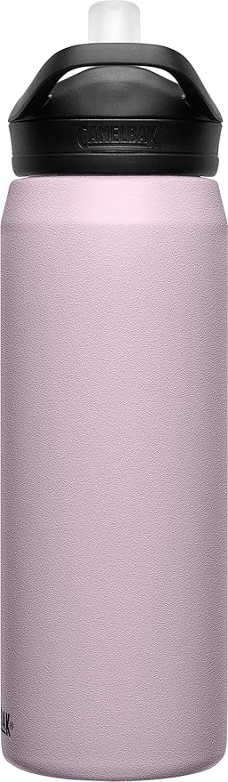 CamelBak Eddy+ Water Bottle with Straw 25oz - Insulated Stainless Steel, Purple Sky