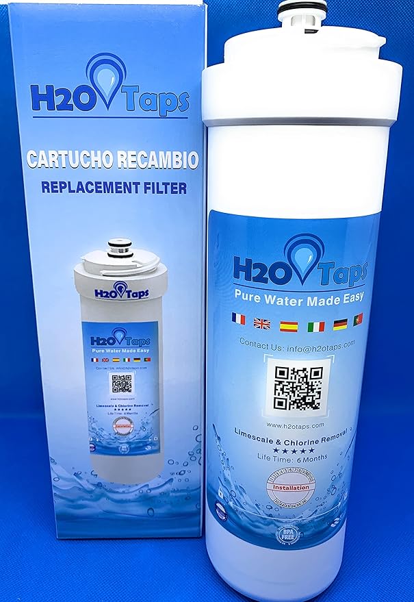 cartridge for under sink filtration system - 6 month life …