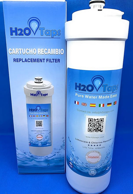 cartridge for under sink filtration system - 6 month life …