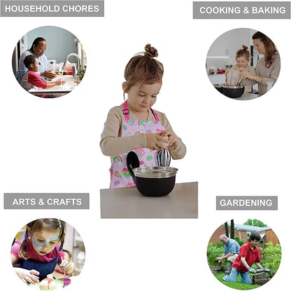 Kids Apron - cooking, gardening, artist, painting, cleaning, baking, pottery, chef, kitchen - gift boys, girls