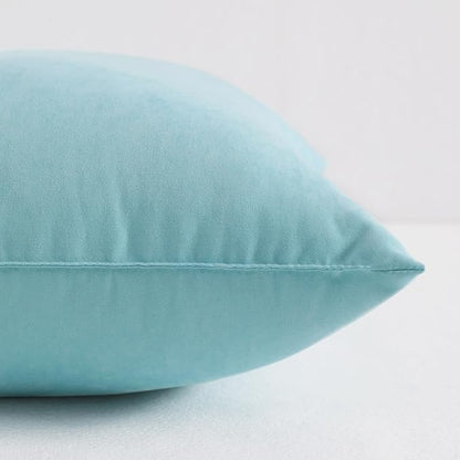 NTBAY Toddler Pillows, Down Alternative 13"x18" Pillows, Machine Washable - Soft and Breathable Travel Small Pillows for Sleeping, Ideal for Daycare, Crib, Cot, Aqua