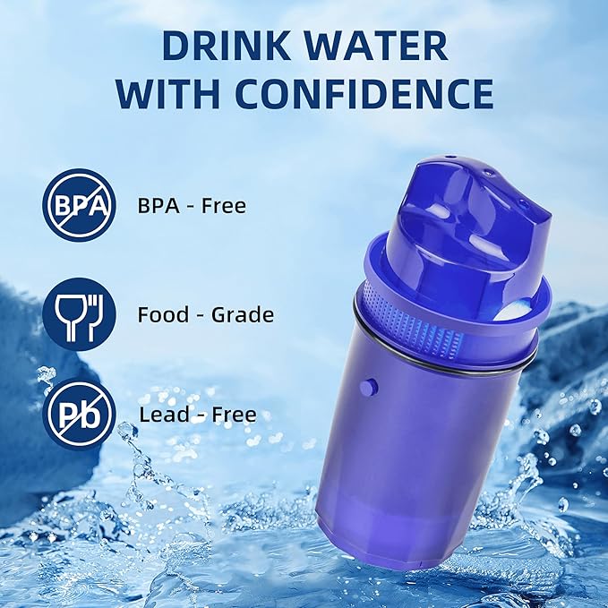 Water Filter Replacement for PUR, PUR Plus Pitcher and Dispenser, Replace PPF900Z,PPF951K,CRF950Z,PPT700W, PPT711W, NSF Certified, Reduce Lead, 3 Pack