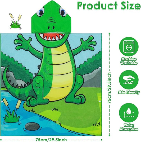 Kids Beach Towels Baby Towels with Hood Toddler Pool Towel Large Bath Towels for Boys and Girls for Travel Shower Swimming