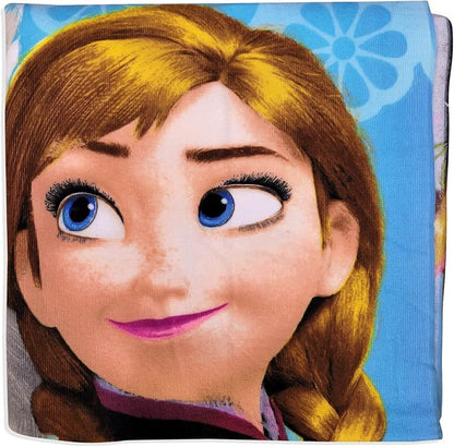 Kids Official Licensed Character Soft Beach/Hooded Bath Towel (Frozen Sister Forever, 40 x 60)